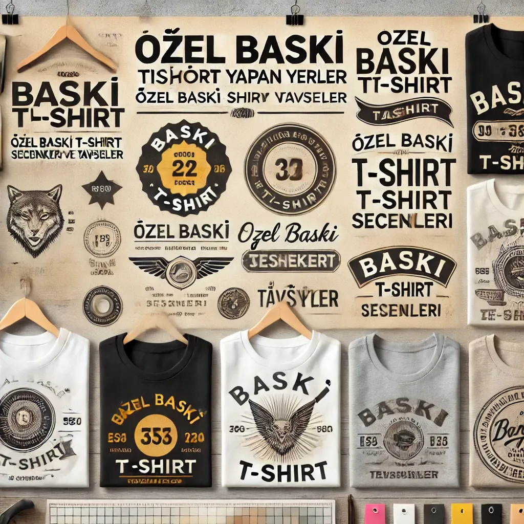 Baskı Tişört Yapan Yerler: Özel Baskı T-Shirt Seçenekleri ve Tavsiyeler
