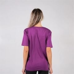 Unisex Mor Regular-Fit Basic Tişört - Toptan Alışveriş | Çarpıcı Renk