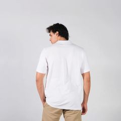 Unisex Beyaz Polo Yaka Tişört - Toptan ve Perakende Uygun Fiyat | Her Kombine Uygun