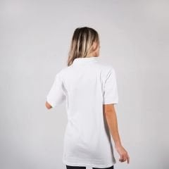 Unisex Beyaz Polo Yaka Tişört - Toptan ve Uygun Fiyat | Her Kombine Uygun