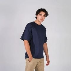 Lacivert Unisex Oversıze T-Shirt – Toptan Fiyatlarla Satış