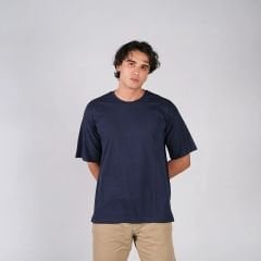 Lacivert Unisex Oversıze T-Shirt – Toptan Fiyatlarla Satış