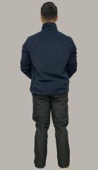 LACİVERT 3 CEPLİ POLAR HIRKA - TOPTAN SATIŞ FİYATI