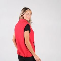 Su ve Rüzgar Geçirmez Kırmızı Softshell Outdoor Yelek – Hafif ve Dayanıklı