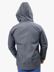 Maksimum Koruma için Antrasit Softshell Mont - Sıcak ve Dayanıklı