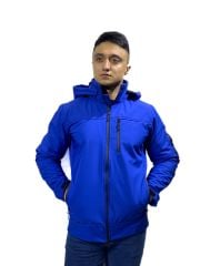 Saks Mavisi Softshell Mont - Şıklık ve Koruma Bir Arada