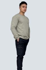 Açık Yeşil 3 İp Şardonsuz Reçmeli Sweatshirt – Toptan Satış